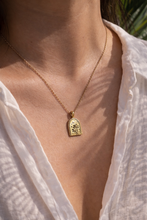 Load image into Gallery viewer, "ISLA" Gold Charm Necklace