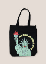 Load image into Gallery viewer, “STATUE OF ELLA” Tote Bag
